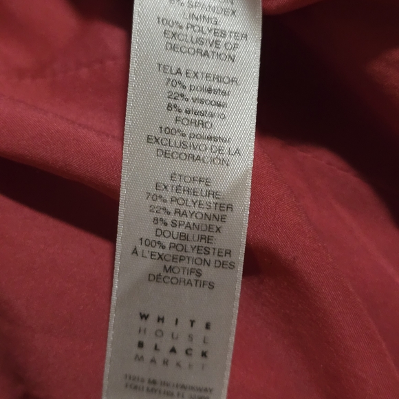 White House Black Market Pink Leather Jacket - Picture 6 of 6